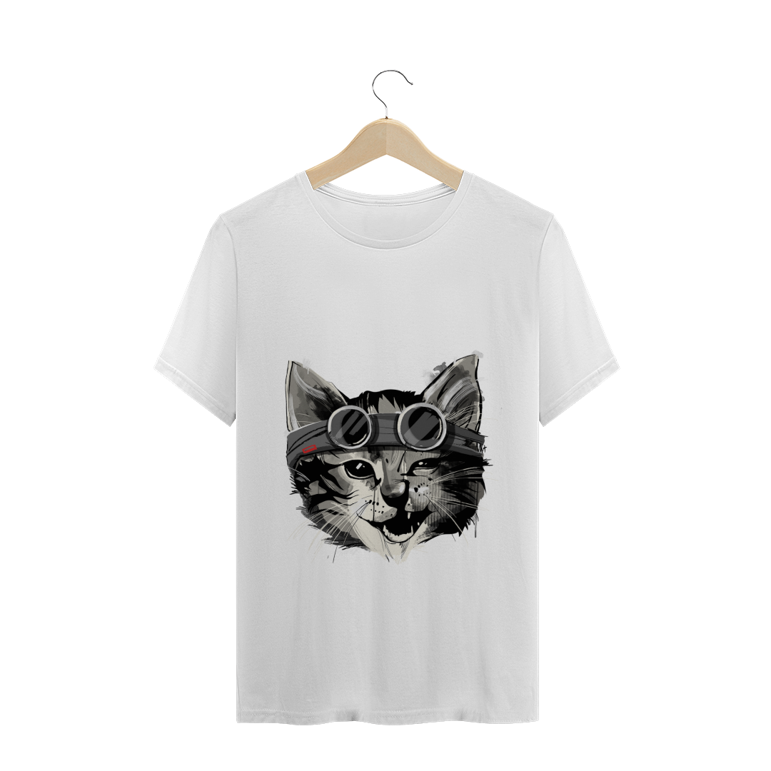 Nome do produto  Camiseta Estampa Gato