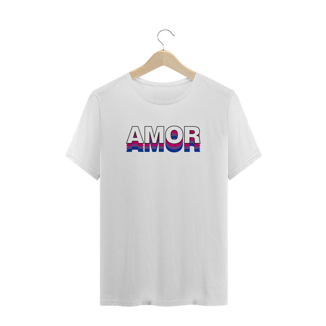 Nome do produto  T-shirt AMOR Bi