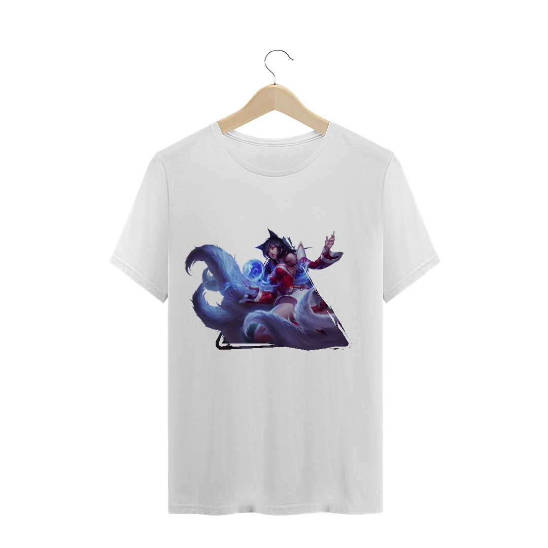 Nome do produto  Camiseta Ahri v1 Masculina - Linha League of Legends