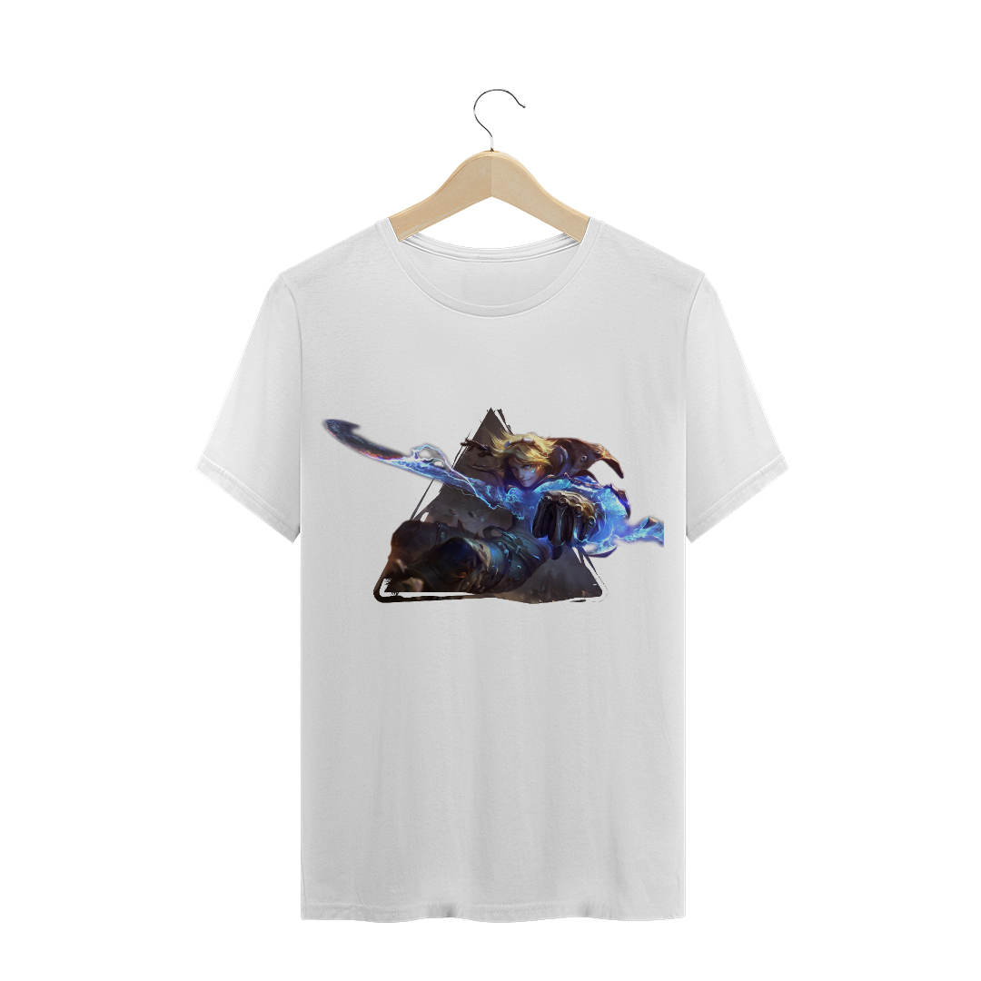 Nome do produto  Camiseta Ezreal v1 Masculina - Linha League of Legends