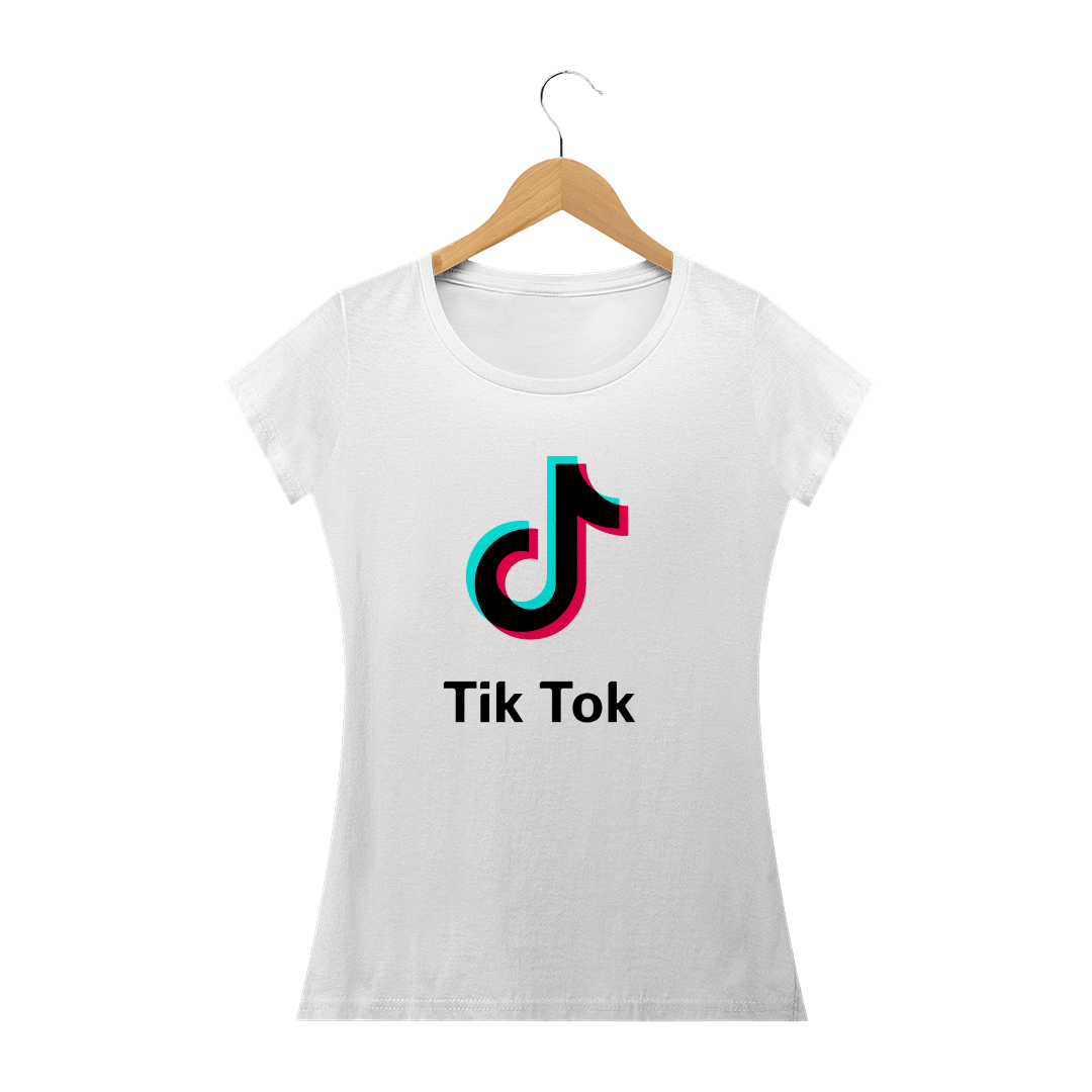Nome do produto  Camisa Feminina super na moda  Tik Tok