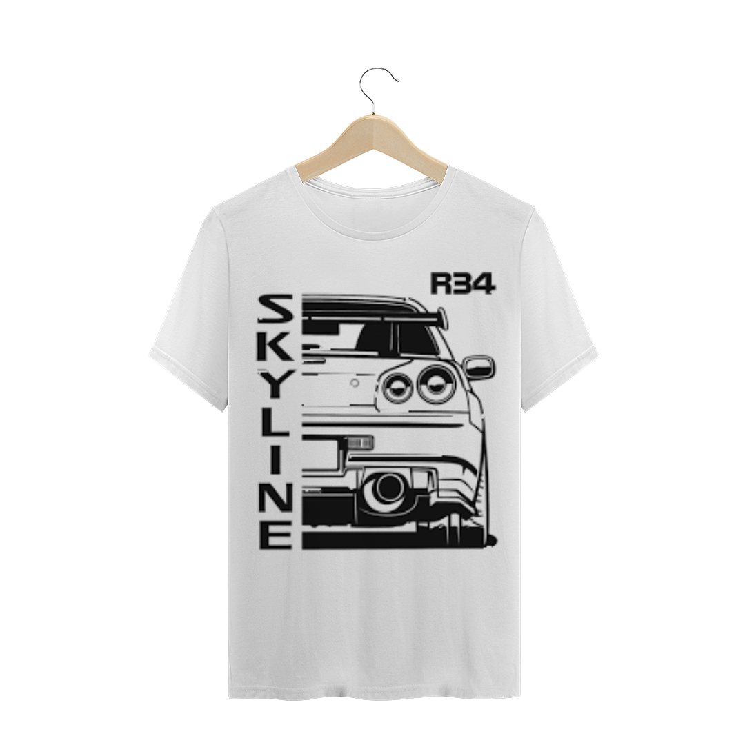 Nome do produto  T-SHIRT QUALITY - GTR-R34