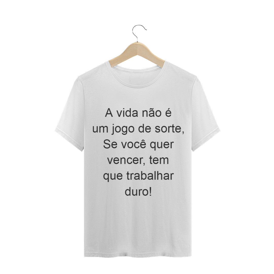 Nome do produto  Camiseta frases