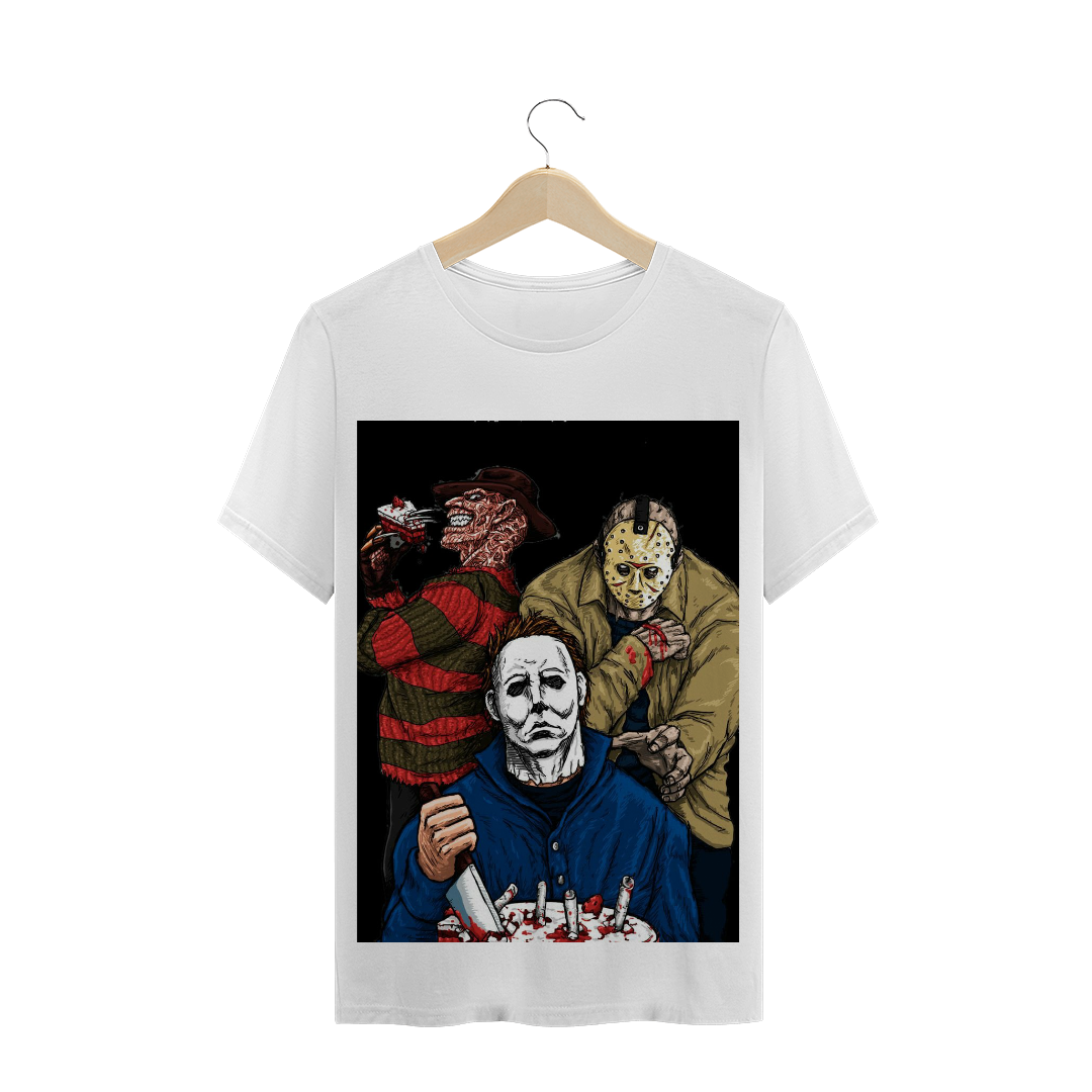 Nome do produto  Camiseta De Jason Voorhees , Michael Myers , Freddy Krueger