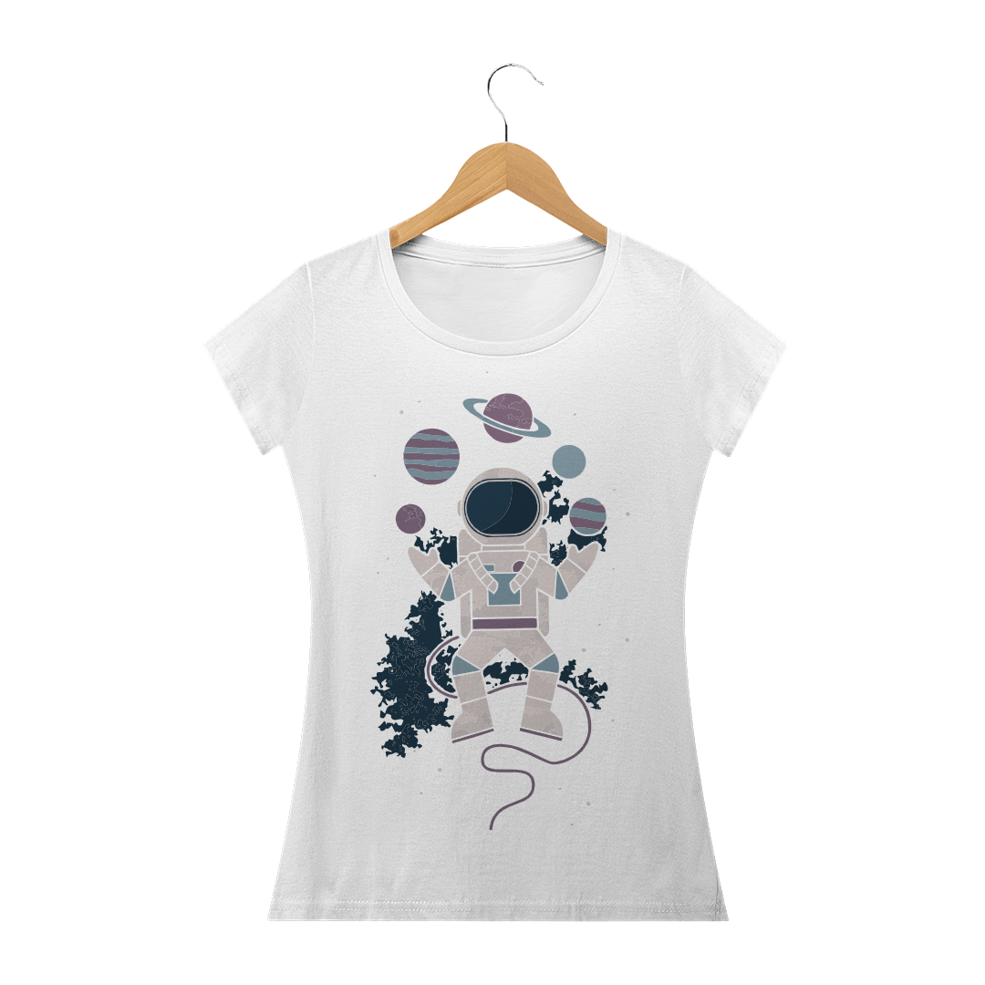 Nome do produto  Camiseta Universo Astronauta malabares
