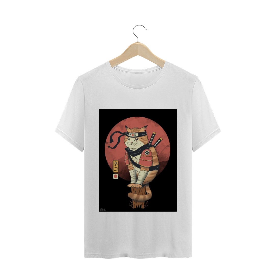Nome do produto  camiseta vento sul gato ninja