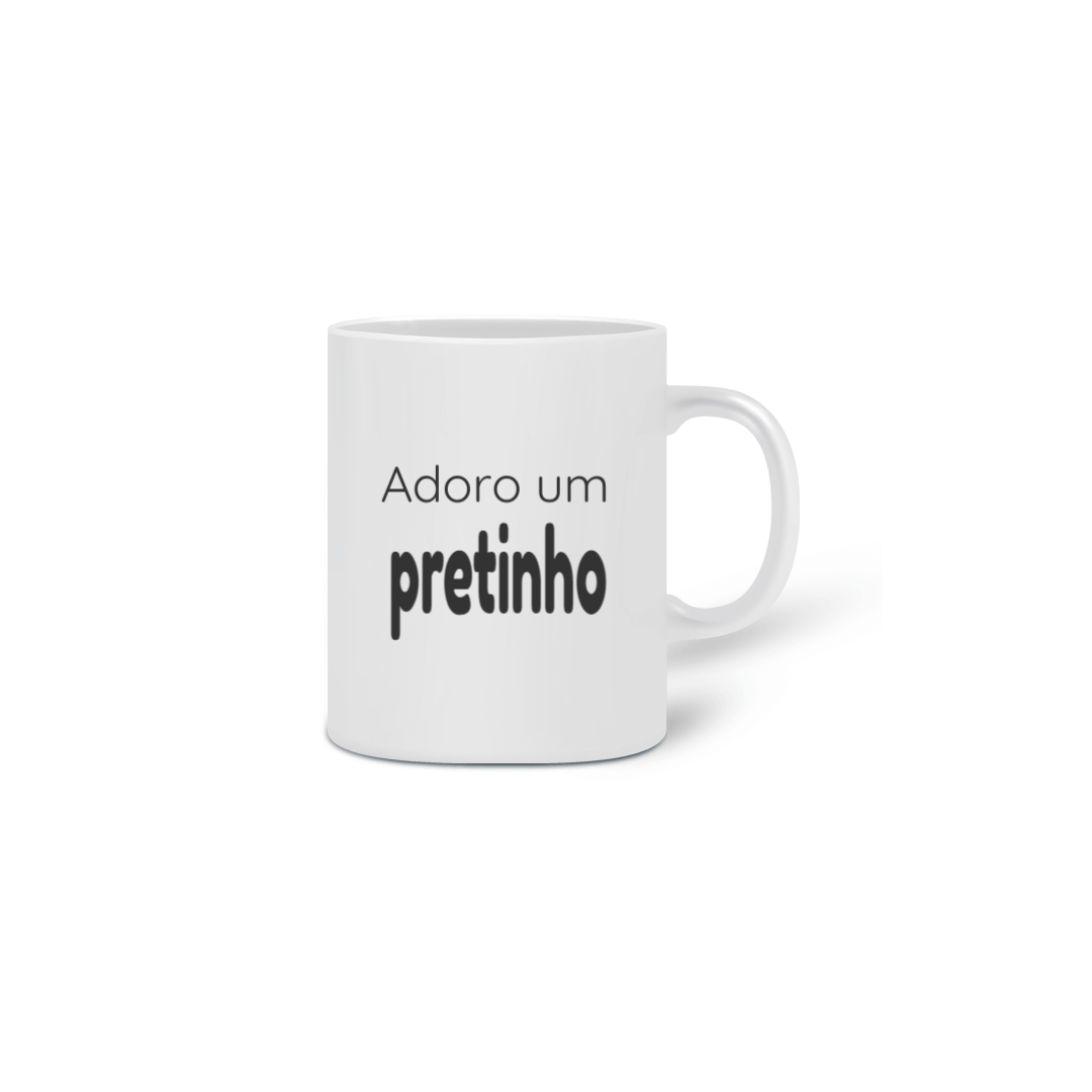 Nome do produto  Caneca Adoro um pretinho