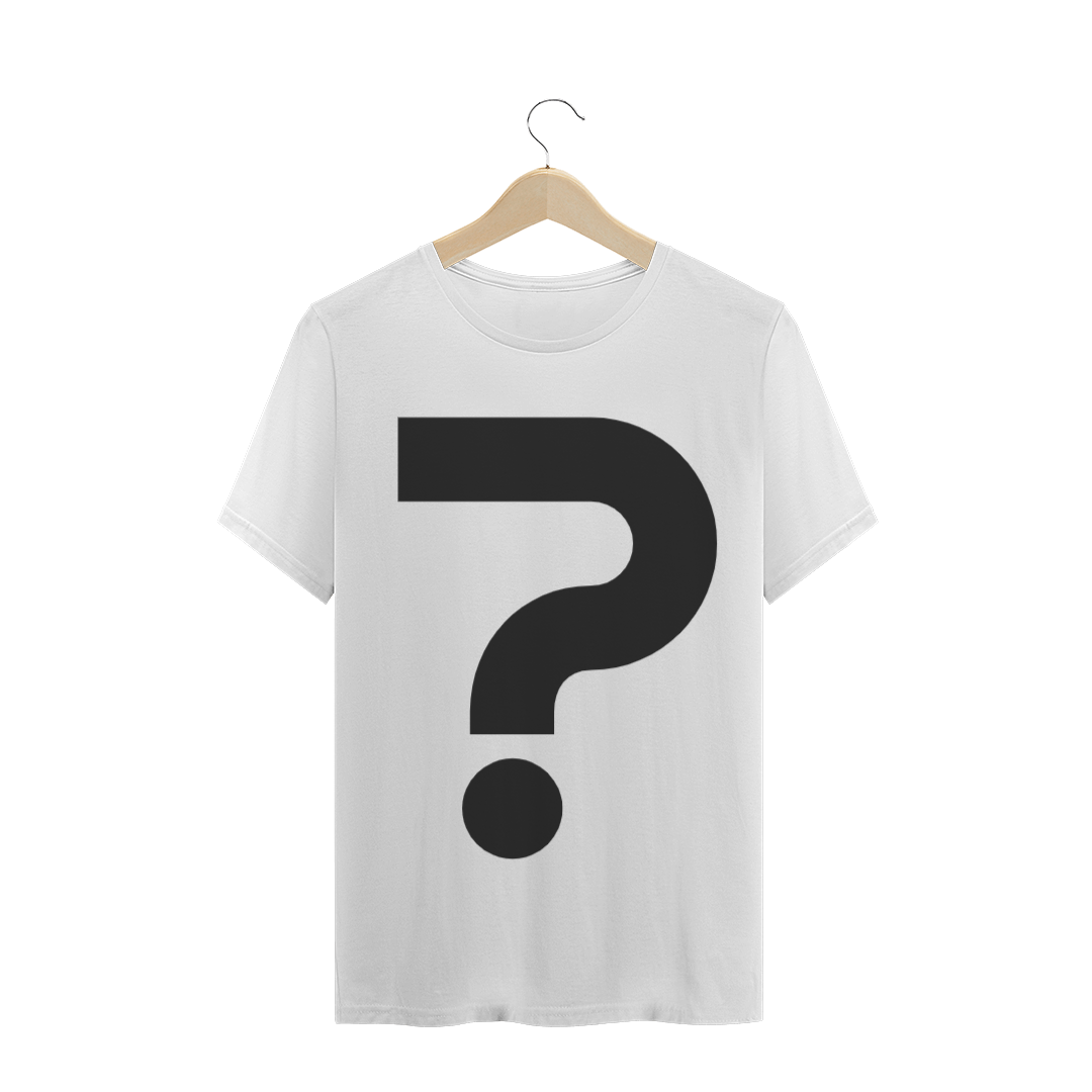 Nome do produto  CAMISA INTERROGAÇÃO
