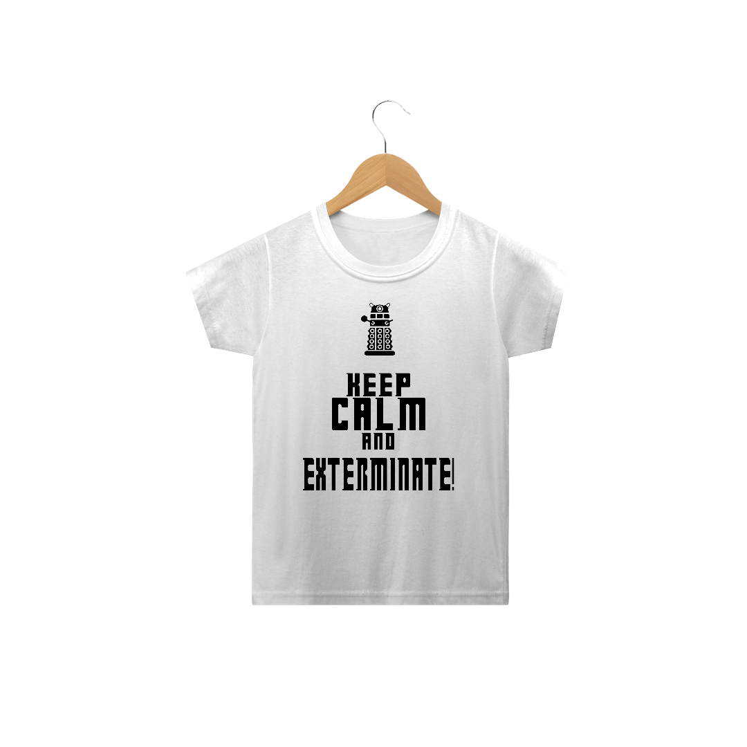 Nome do produto  Camiseta Infantil Daleks