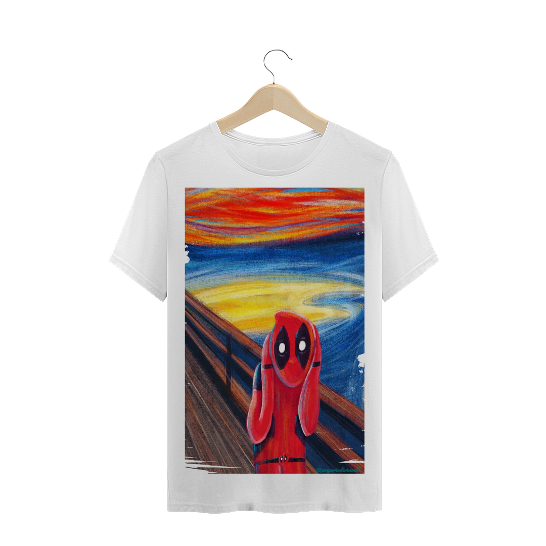 Nome do produto  T-SHIRT PRIME 'O GRITO DEADPOOL'