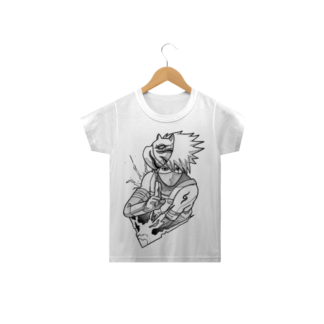 Nome do produto  Camisa infatil kakashi anbu