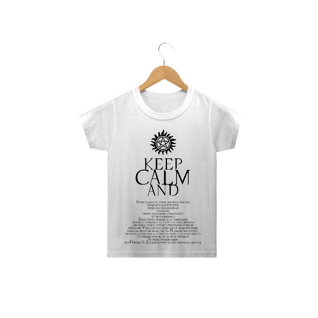 Nome do produto  Camiseta Infantil Supernatural