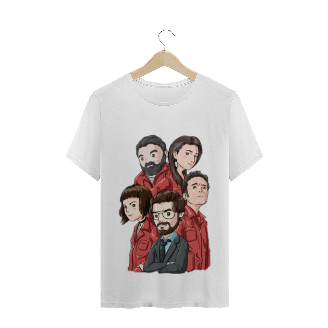 Nome do produto  La Casa de Papel (T-shirt)