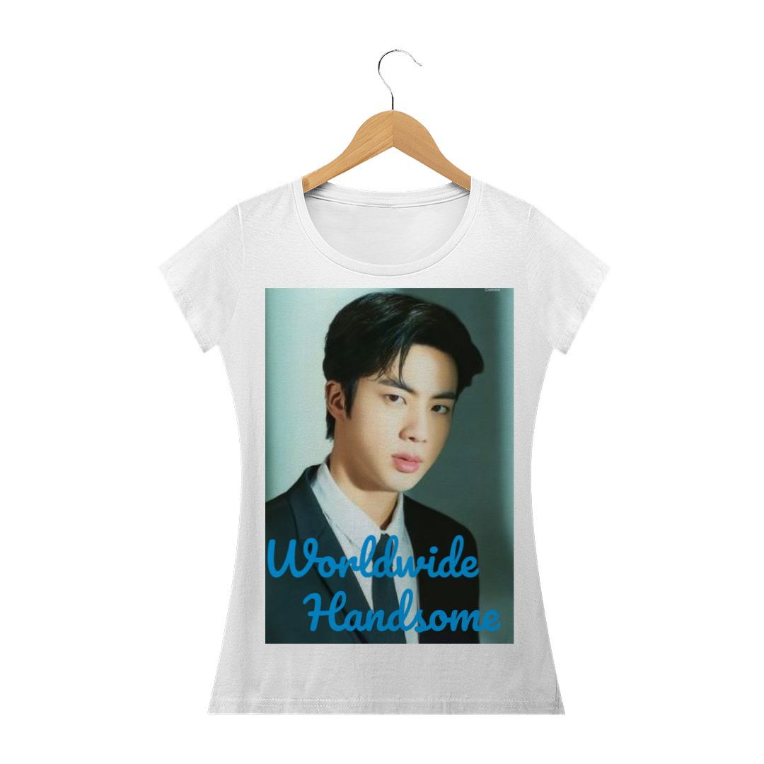 Nome do produto  Camiseta Worldwide Handsome - Jin (BTS)