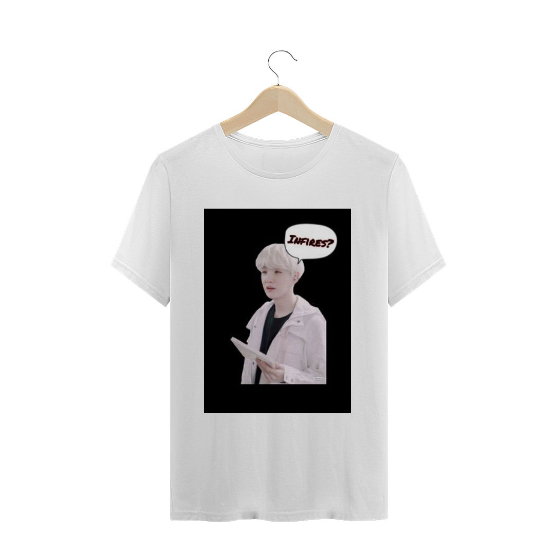 Nome do produto  Camiseta Infires? SUGA - (BTS)