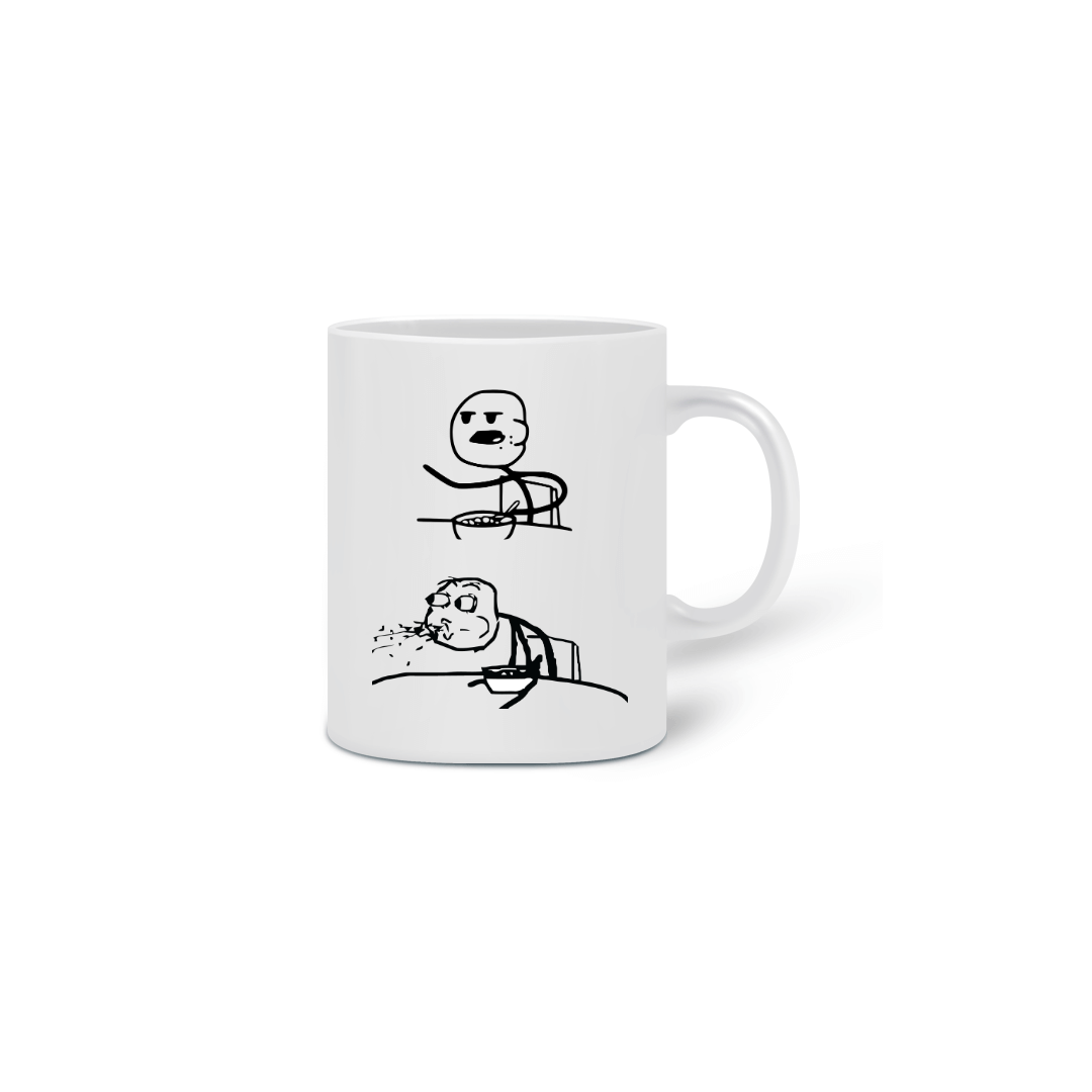 Nome do produto  Caneca meme cuspindo