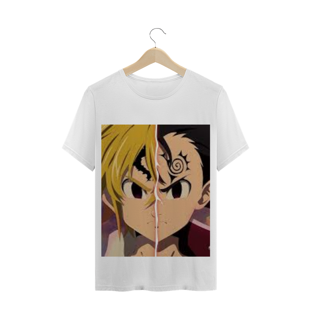 Nome do produto  Meliodas e Zeldris camisa 
