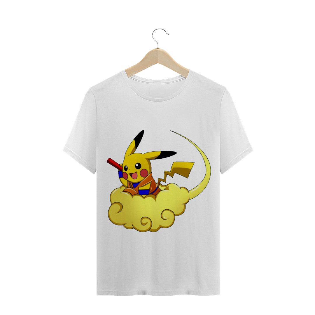Nome do produto  Camiseta - Pikachu Nuvem Voadora