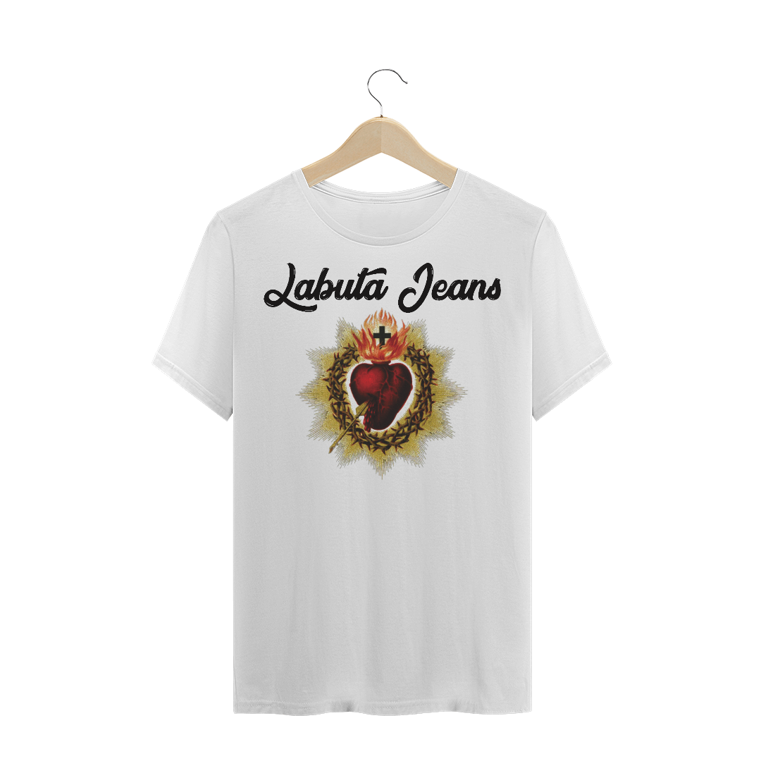Nome do produto  Camiseta Labuta - Broken Heart .branca