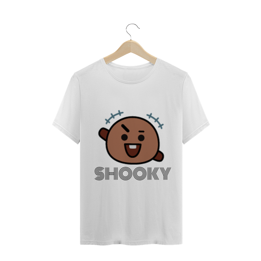 Nome do produto  CAMISA PLUS SIZE BTS21 SHOOKY - (BTS)