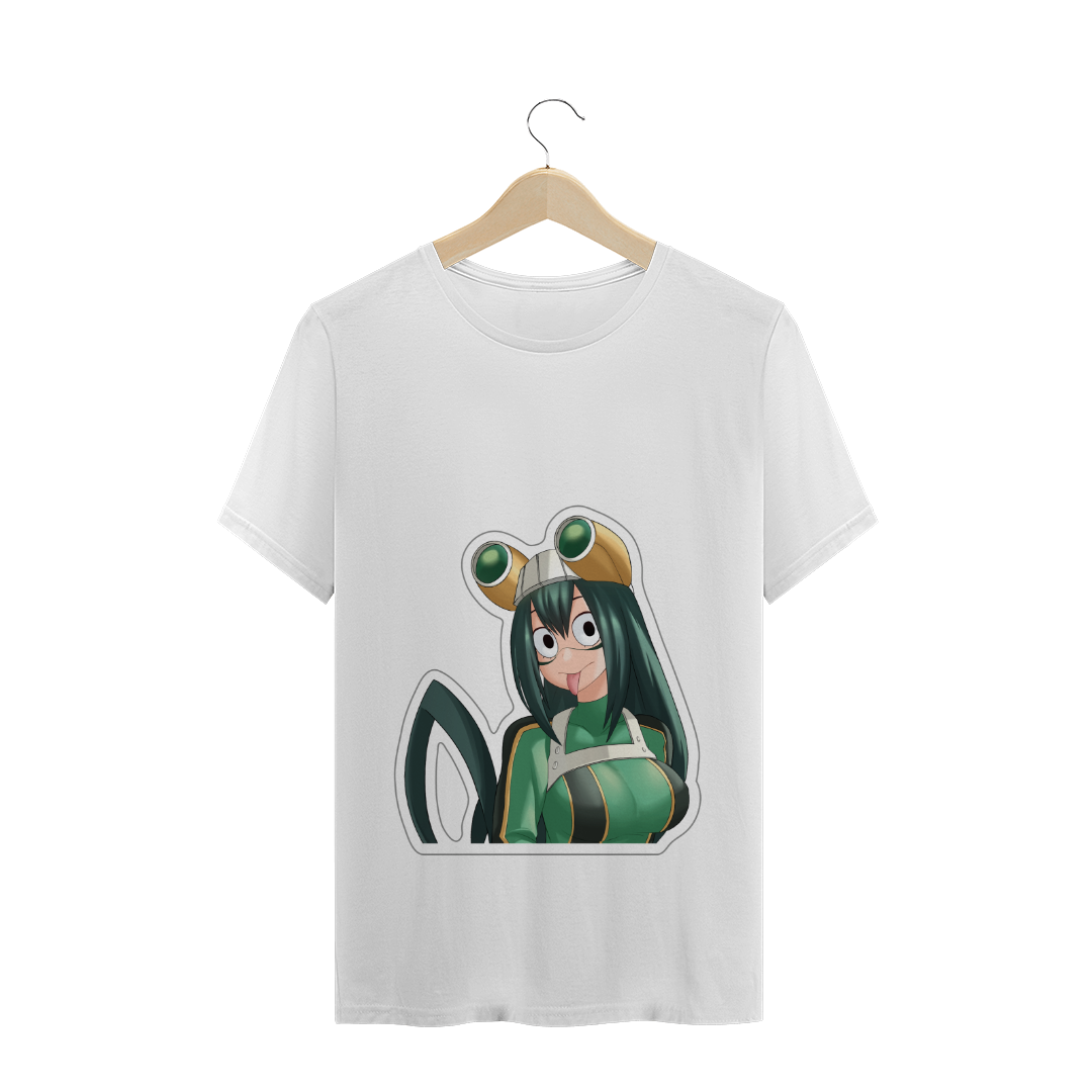 Nome do produto  camiseta boku no hero tsuyu