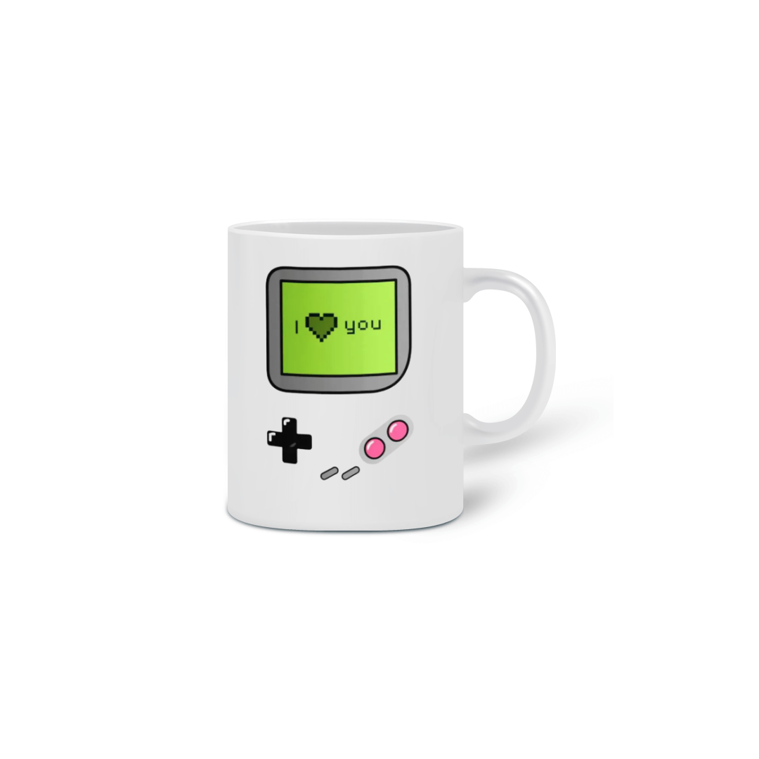 Nome do produto  CANECA GAMEBOY I LOVE YOU 