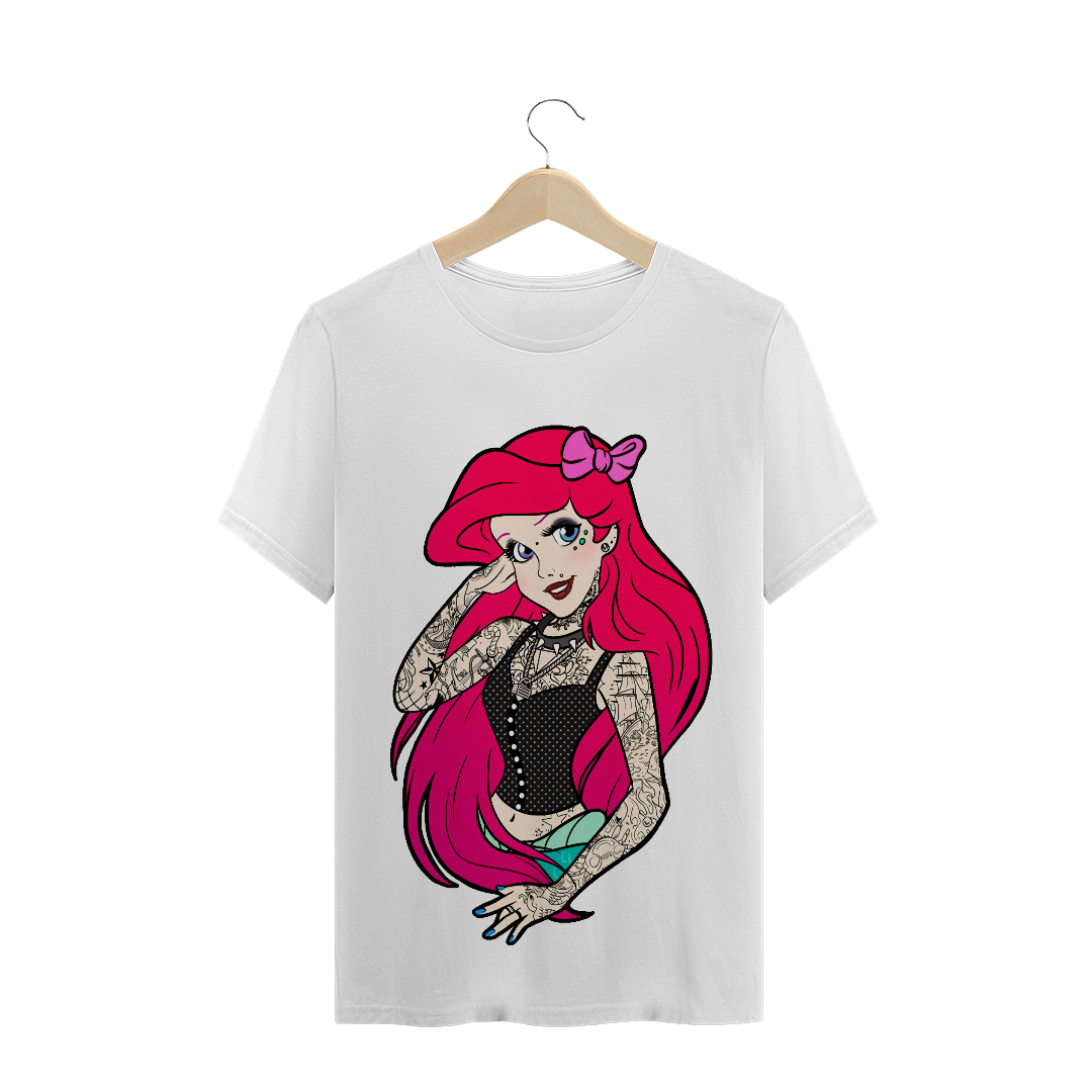 Nome do produto: Camiseta Ariel Tattoo (personagens)