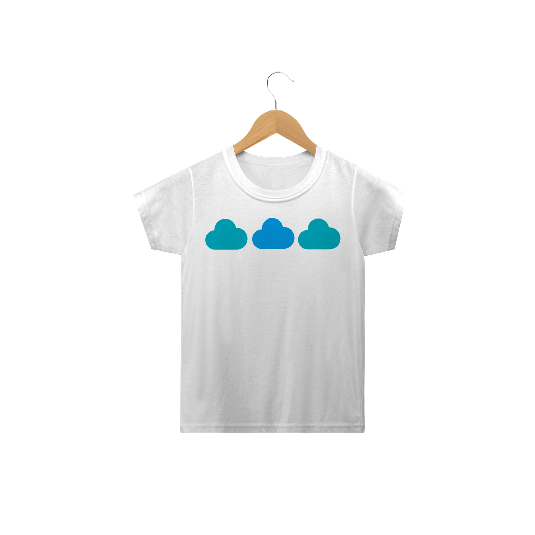 Nome do produto  CAMISETA INFANTIL NUVEM