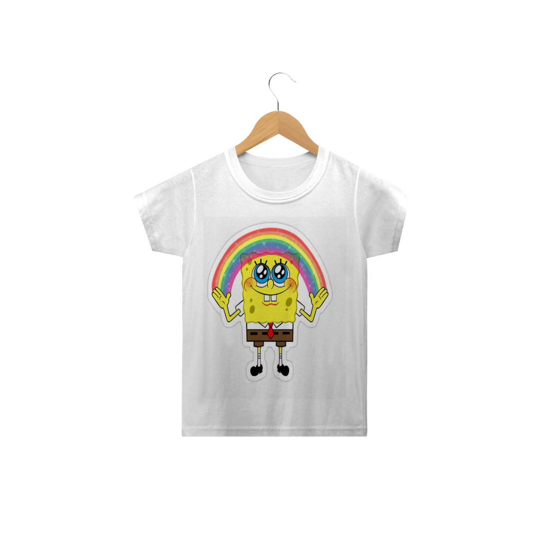 Nome do produto  Camiseta Infantil Bob Esponja 