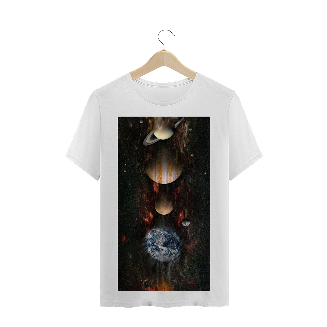 Nome do produto  Camiseta universo