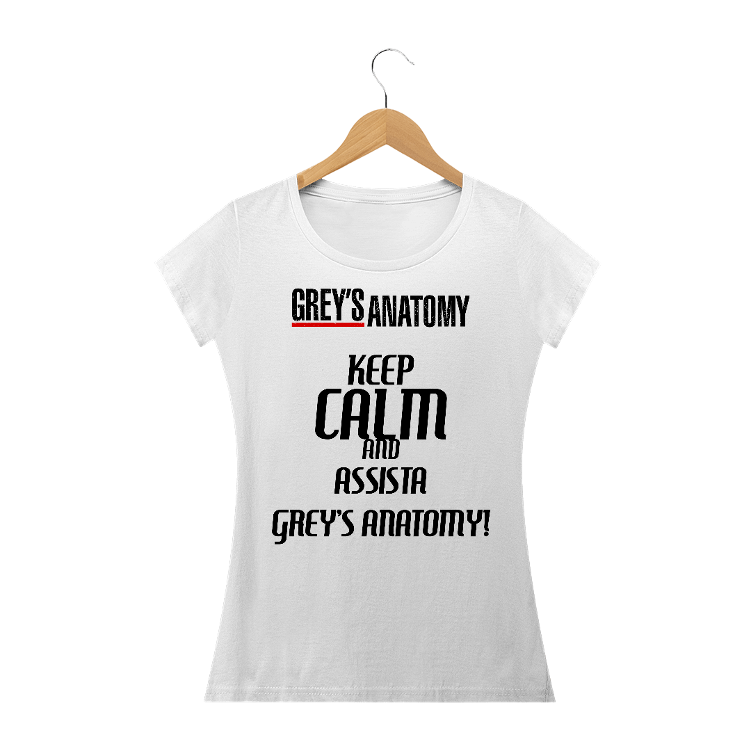 Nome do produto  Camiseta Feminina Grey's Anatomy