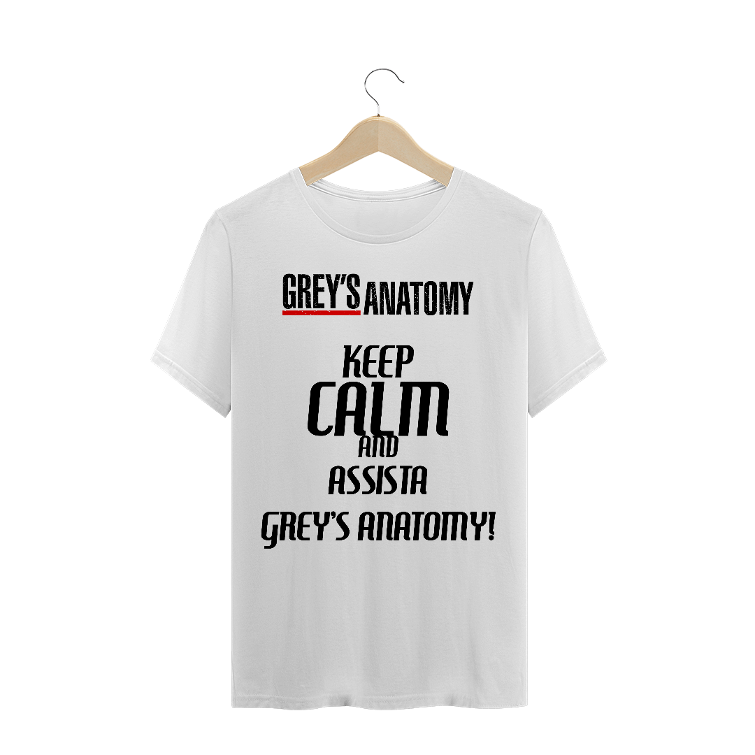 Nome do produto  Camiseta Masculina Grey's Anatomy