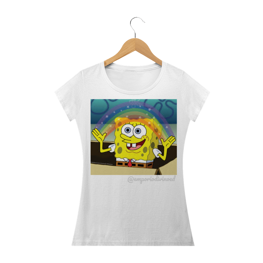 Nome do produto: BABY LONG QUALITY \'BOB ESPONJA ARCO-IRIS\'