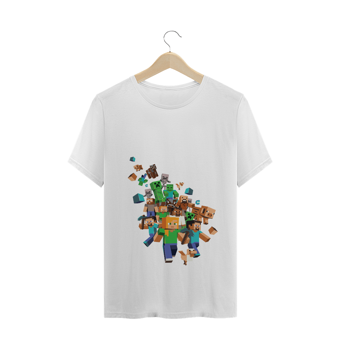 Nome do produto  Minecraft (T-shirt)
