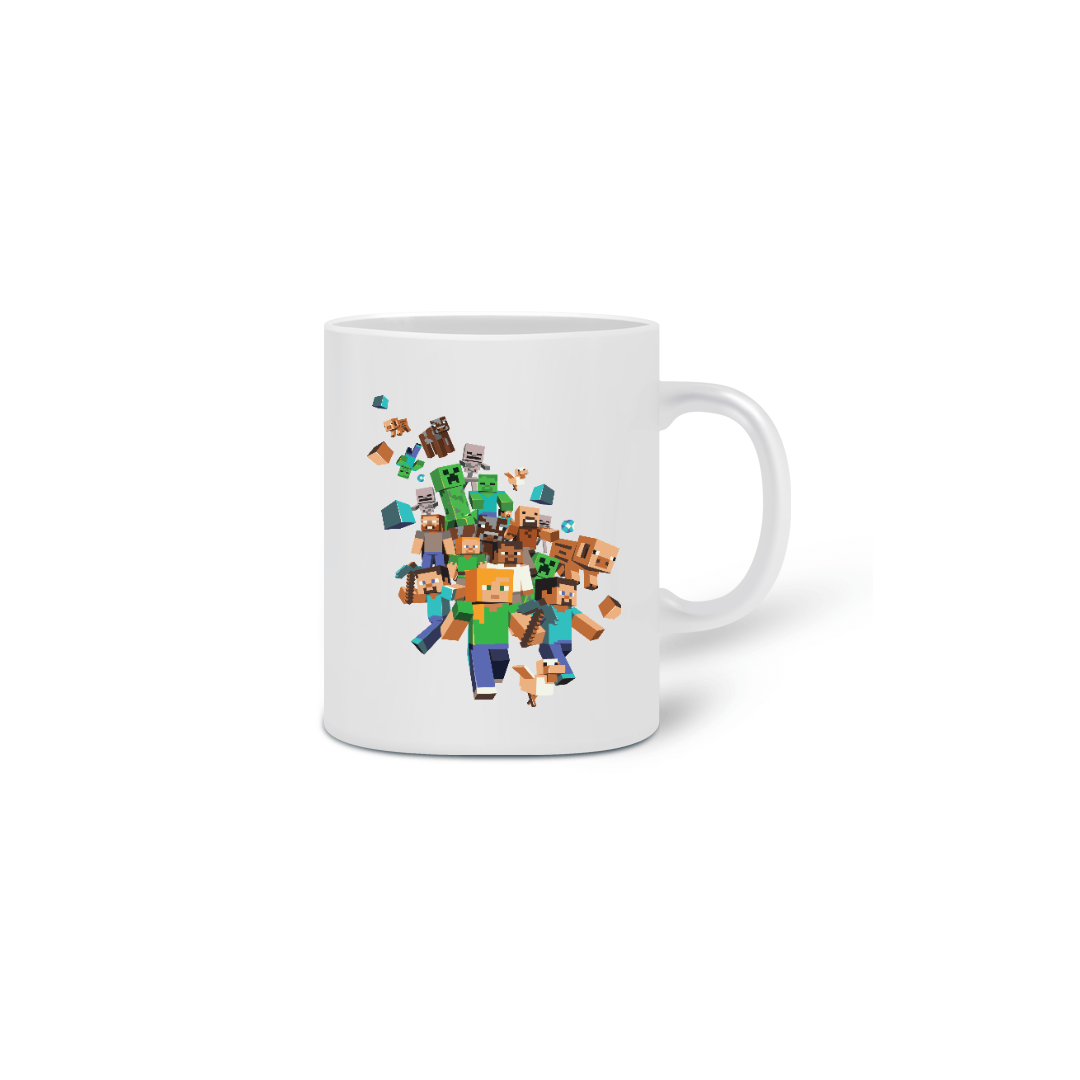 Nome do produto  Caneca Minecraft