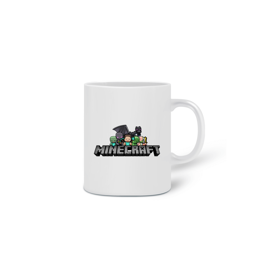 Nome do produto  Caneca Minecraft Logo