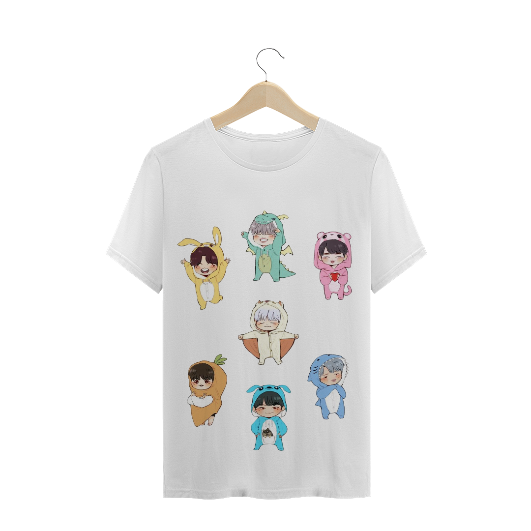 Nome do produto  Camiseta - Kigurumi BTS