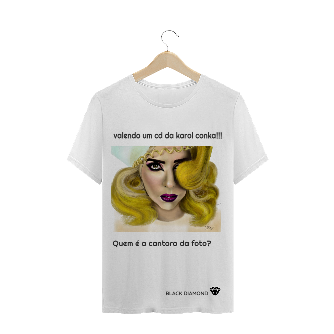 Nome do produto  Camiseta black diamond lady gaga