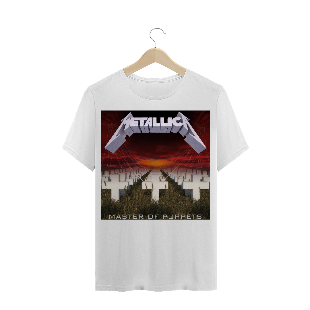 Nome do produto  Camiseta master Of Puppets metallica