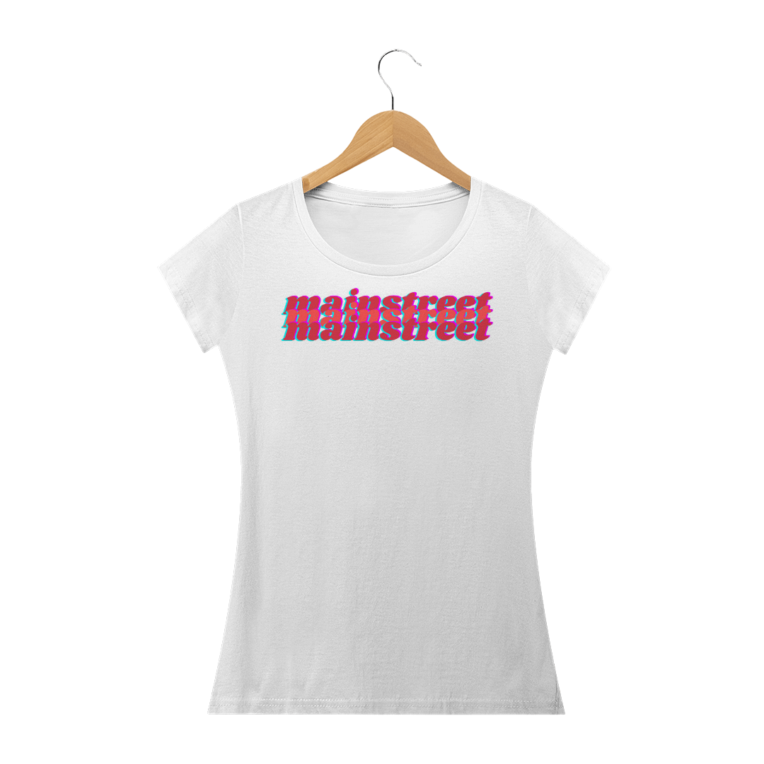 Nome do produto  T-shirt feminina mainstreet 