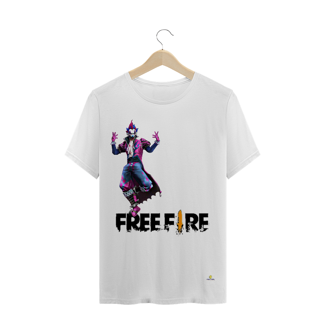 Nome do produto  Camiseta Free Fire Coringa