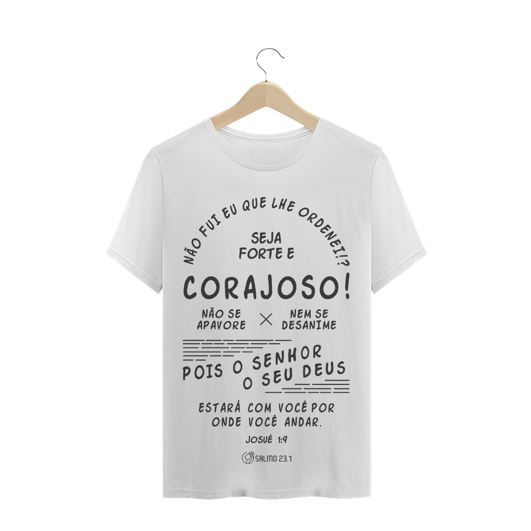 Nome do produto  T-Shirt Quality - Josué 1:9