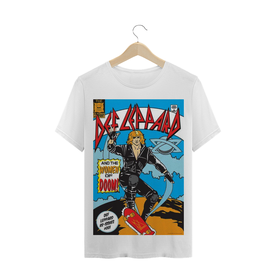 Nome do produto  Camiseta Def Leppard