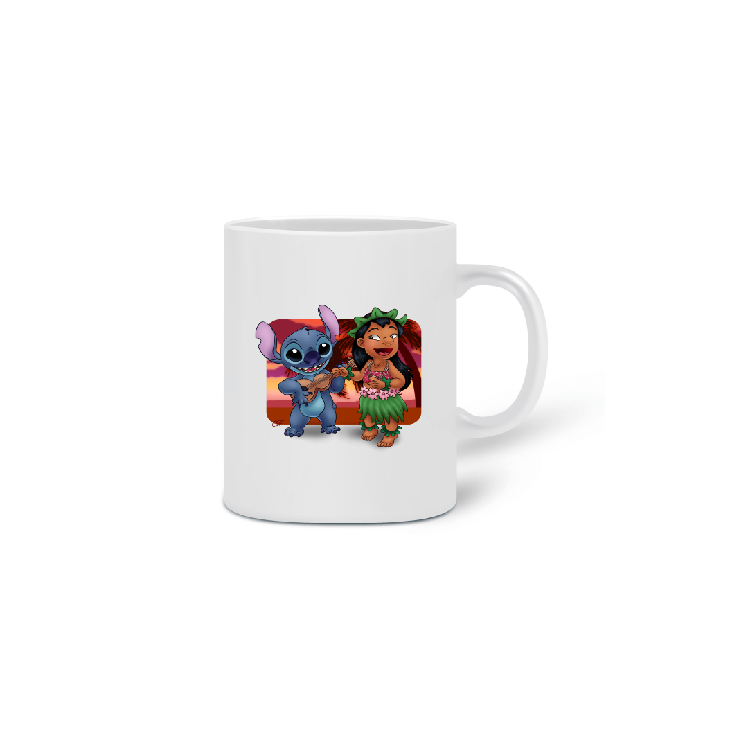 Nome do produto  Caneca Lilo & Stitch