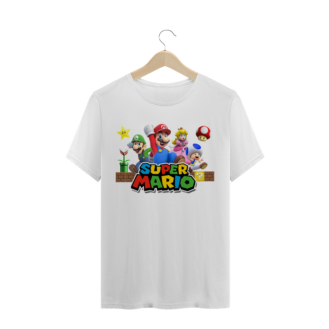Nome do produto  Super Mario (T-shirt)