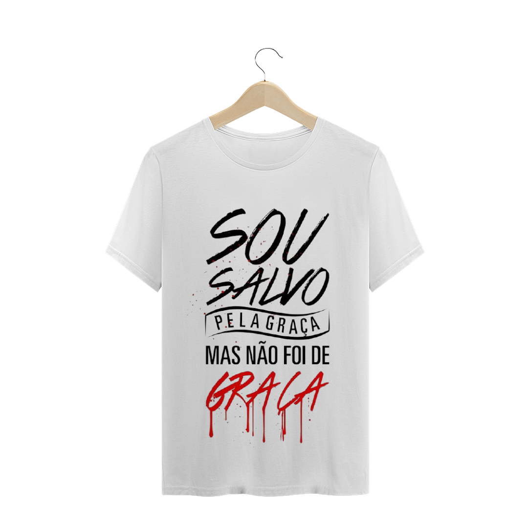 Nome do produto  CAMISETA T-SHIRT - SOU SALVO