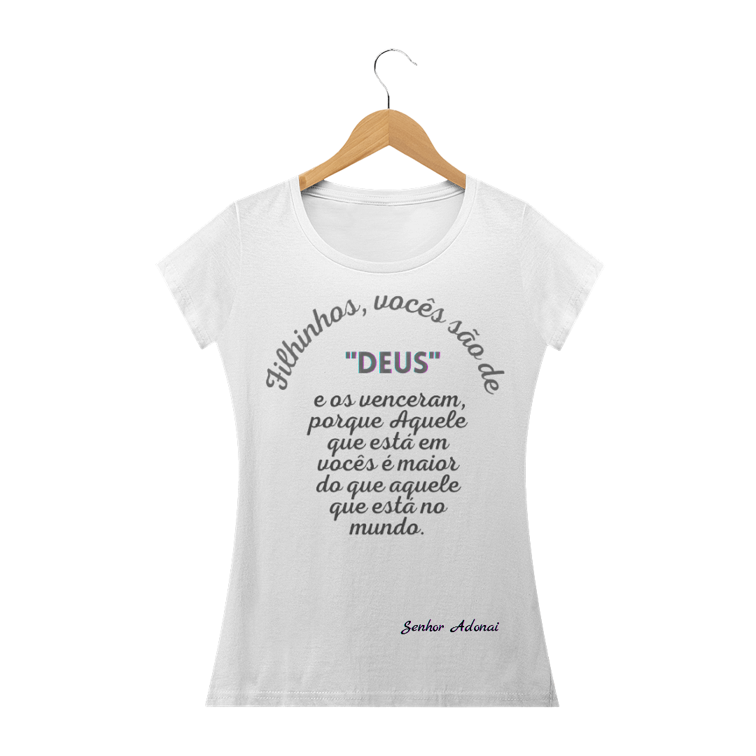 Nome do produto  Baby Long  (Prime)- 1 João 4:4