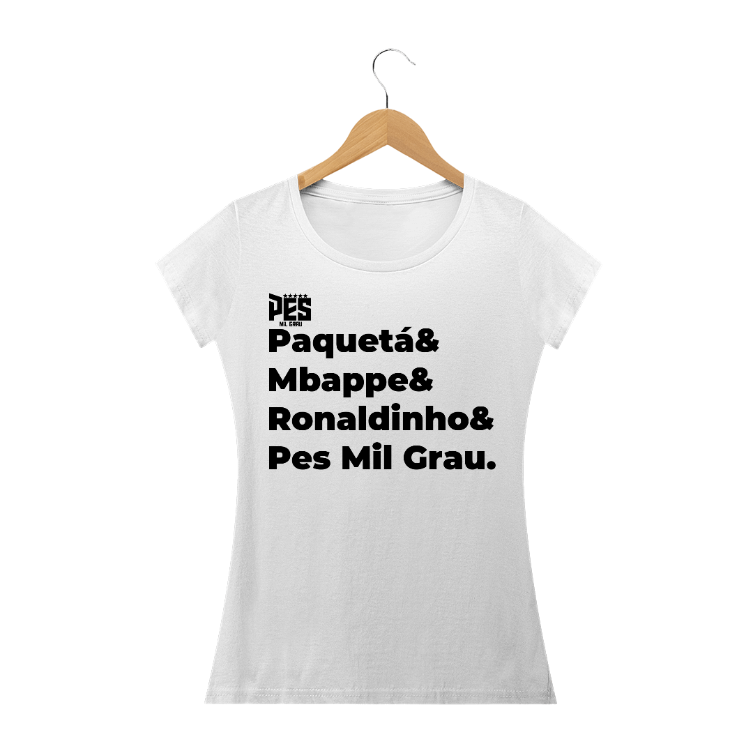 Nome do produto  Isto é Pes mil grau Feminina - Tecido clássico