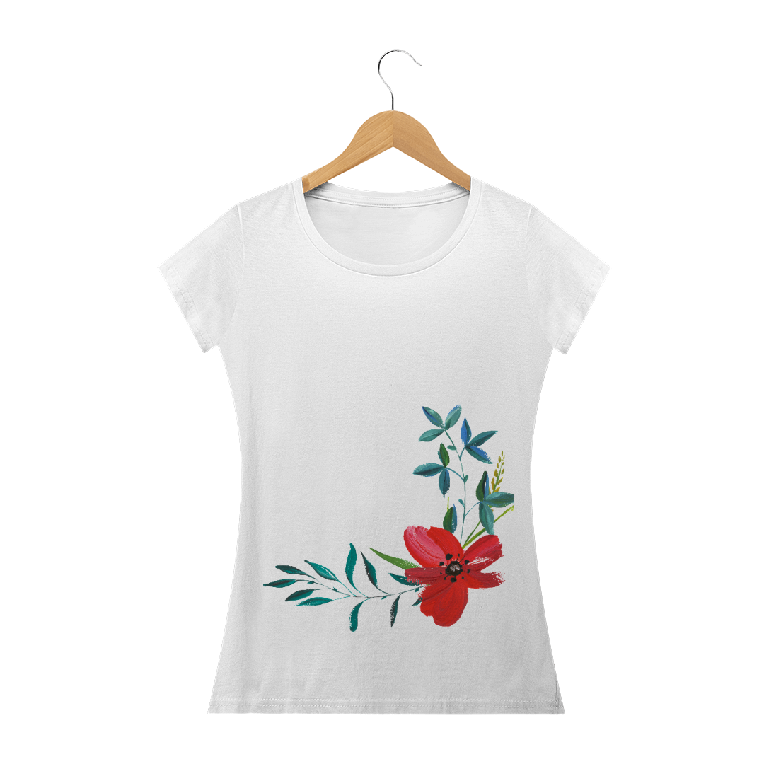 Nome do produto  Camiseta Flor