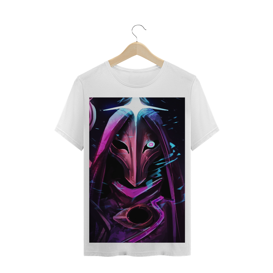 Nome do produto  Camisa LOL Jhin Cosmo Negro